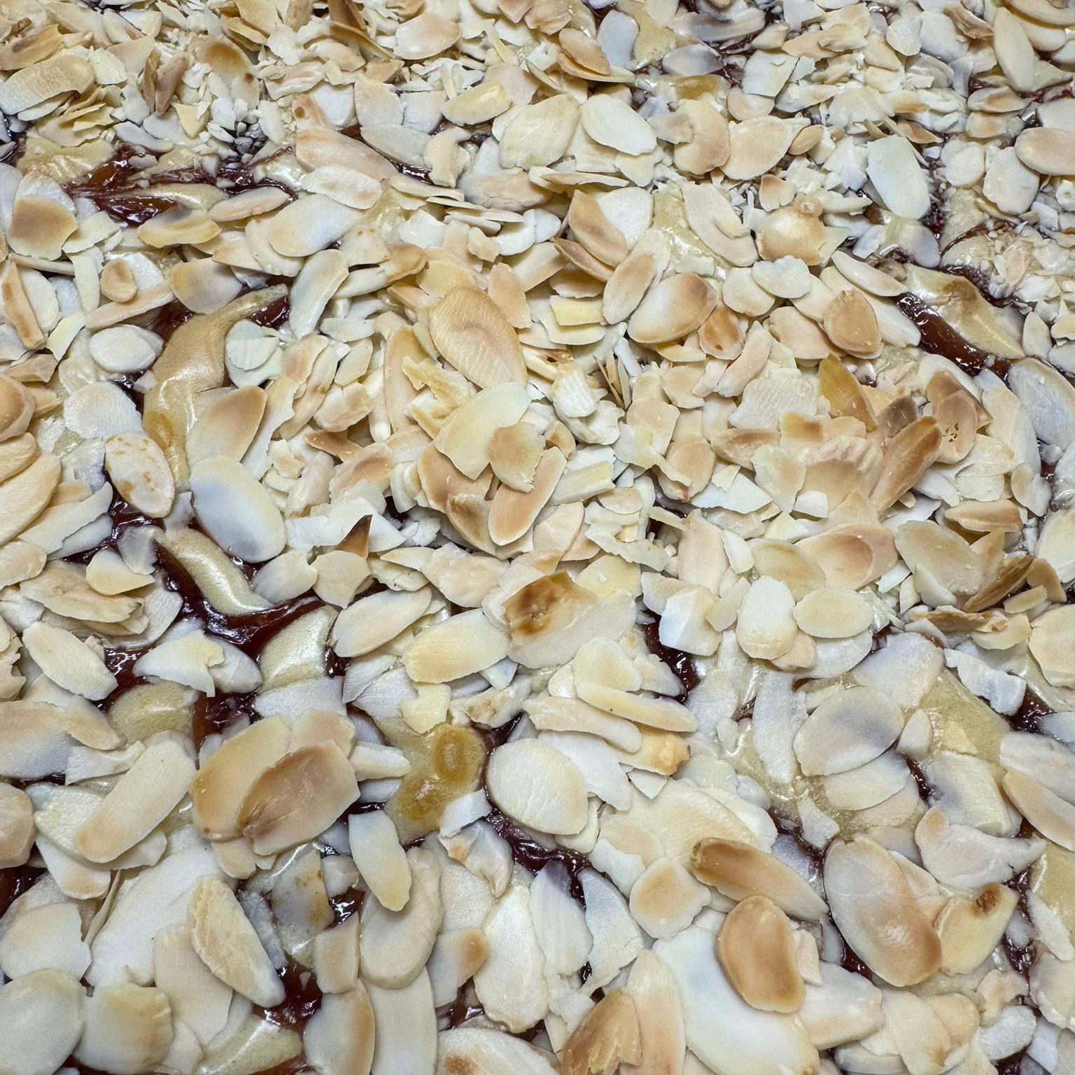 Almond & Raspberry Bakewell Blondie Piece
