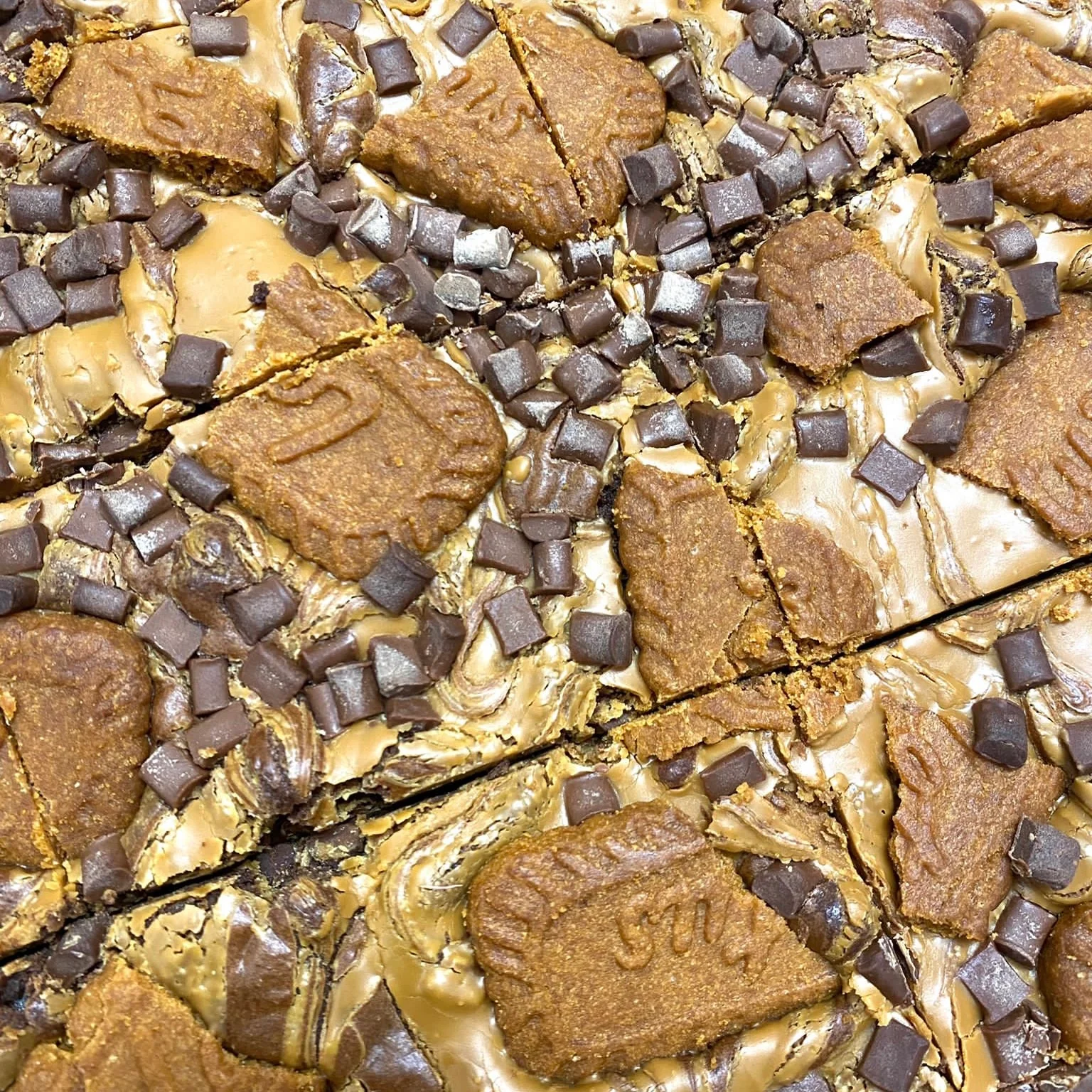 Biscoff Brownie Piece