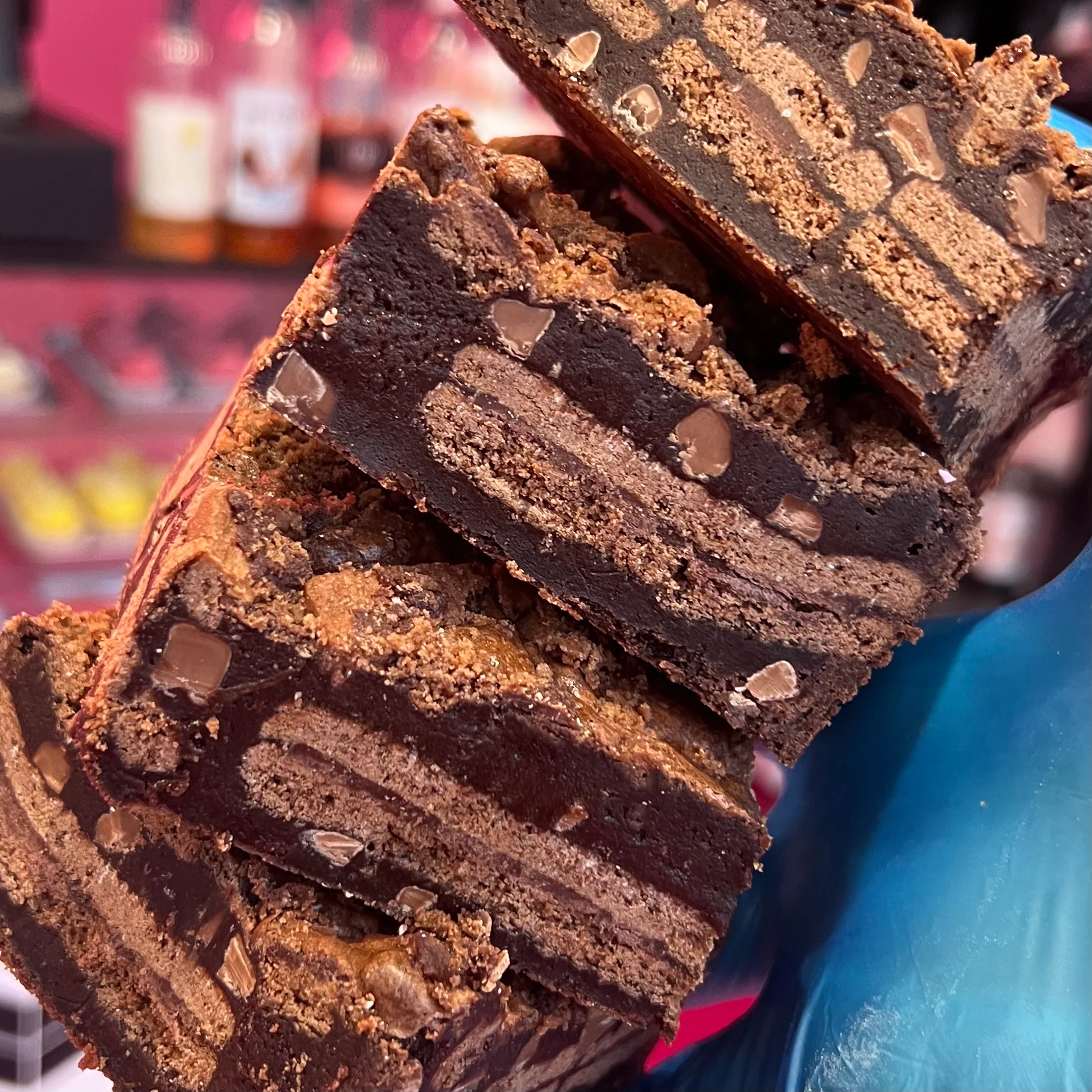 Bourbon Biscuit Brownie Piece