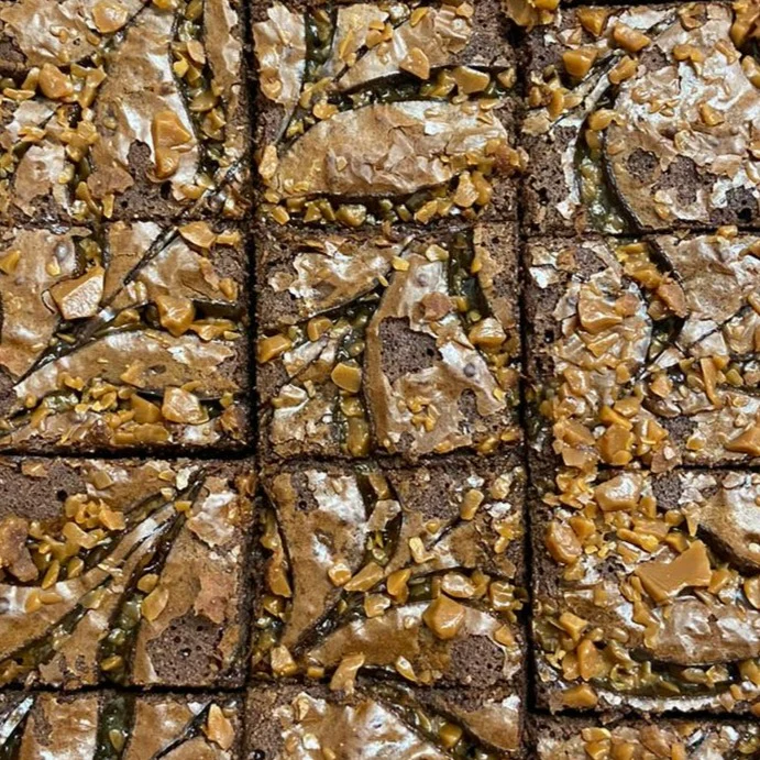 Caramel Brownie Piece