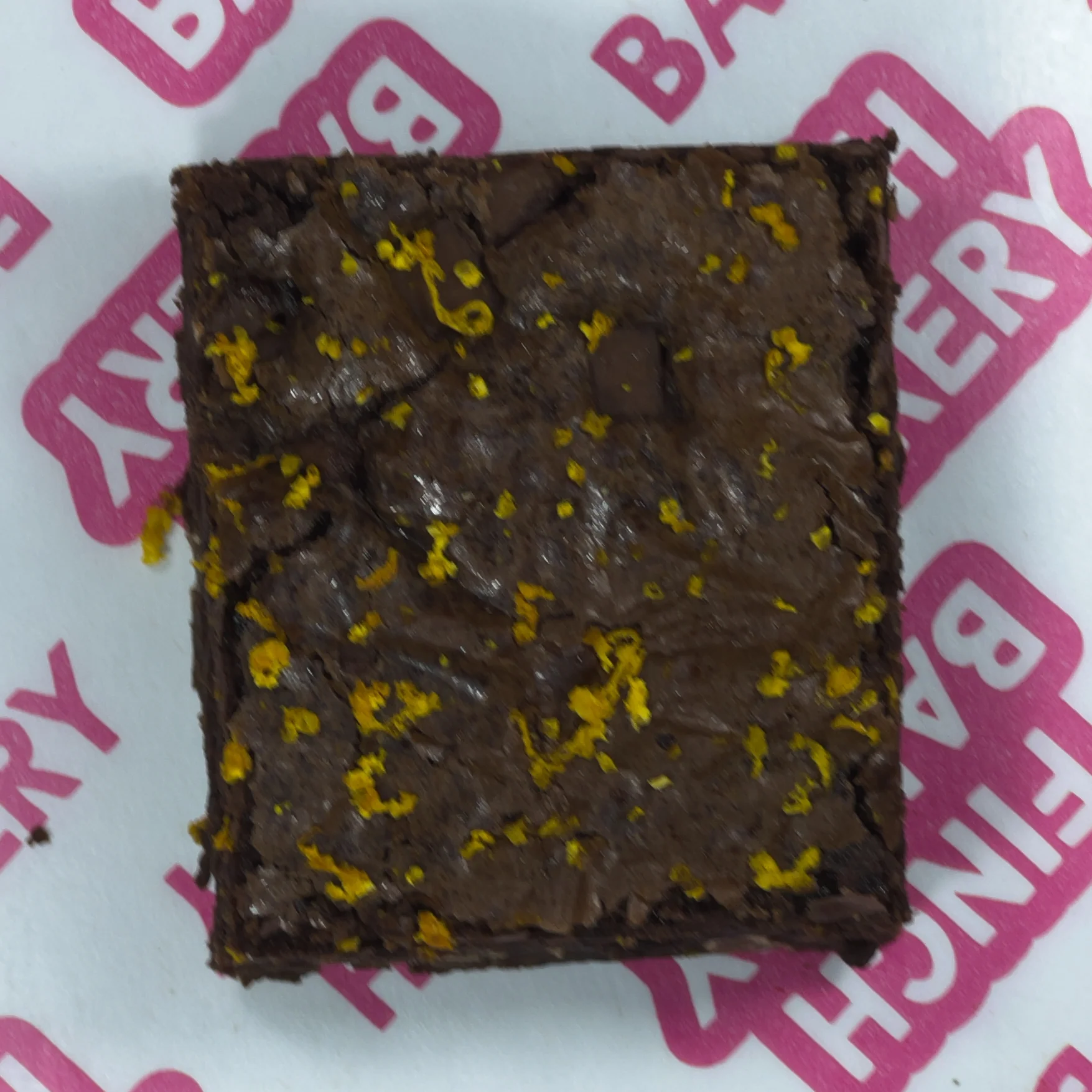 Chocolate Orange Brownie Piece - Image 3