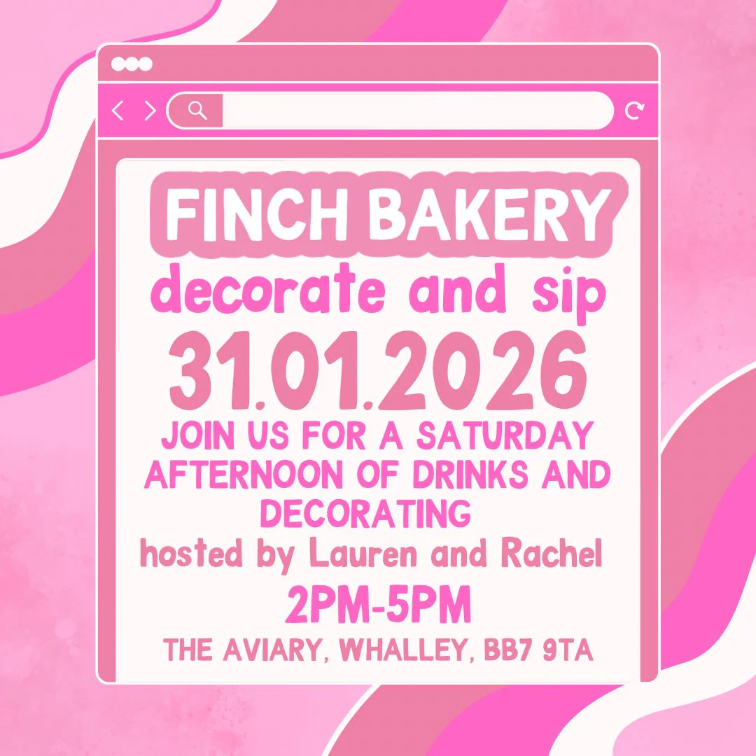Decorate & Sip Event Saturday 31st January 2026
