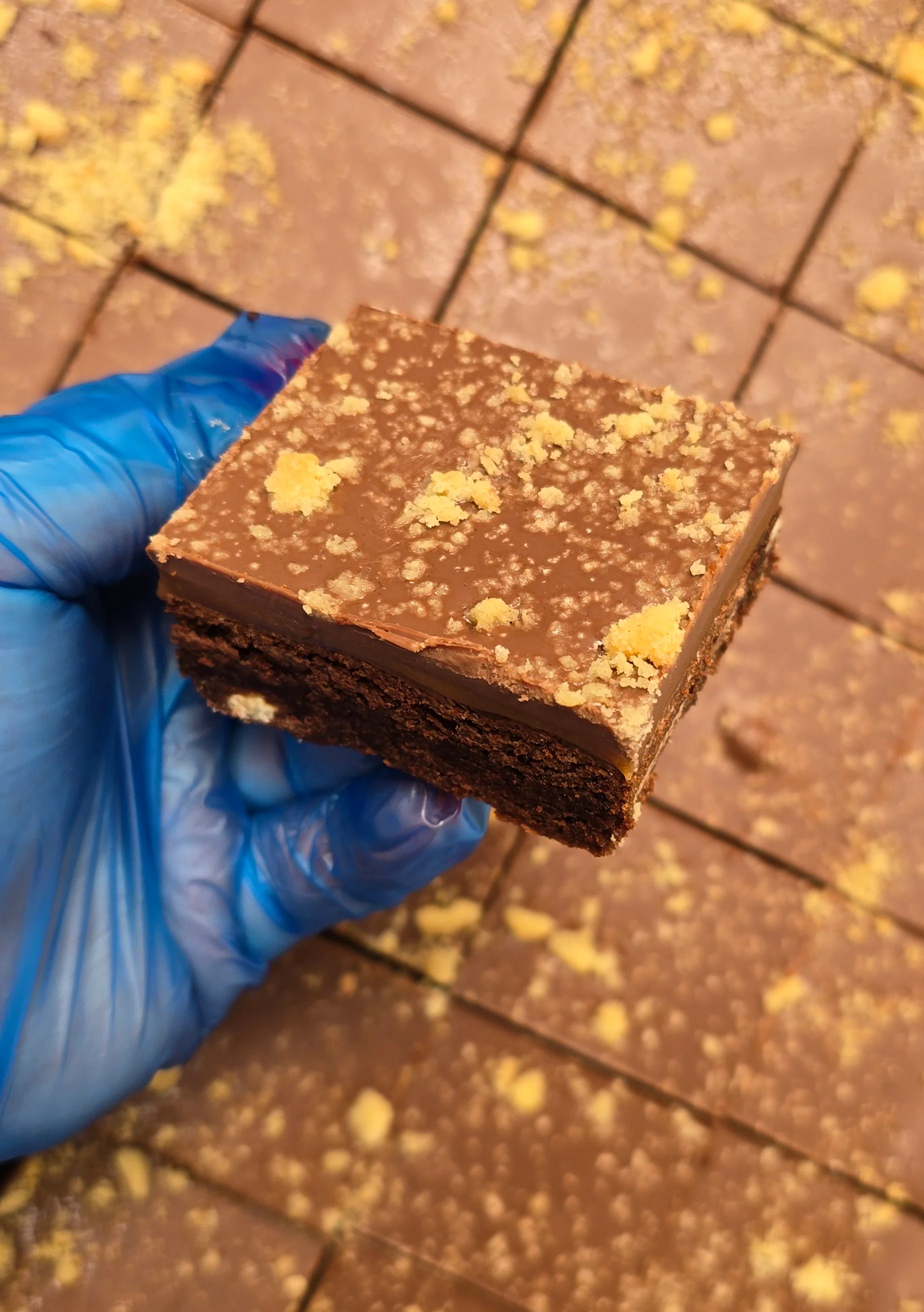 Double Chocolate Millionaire Cookie Piece - Image 2
