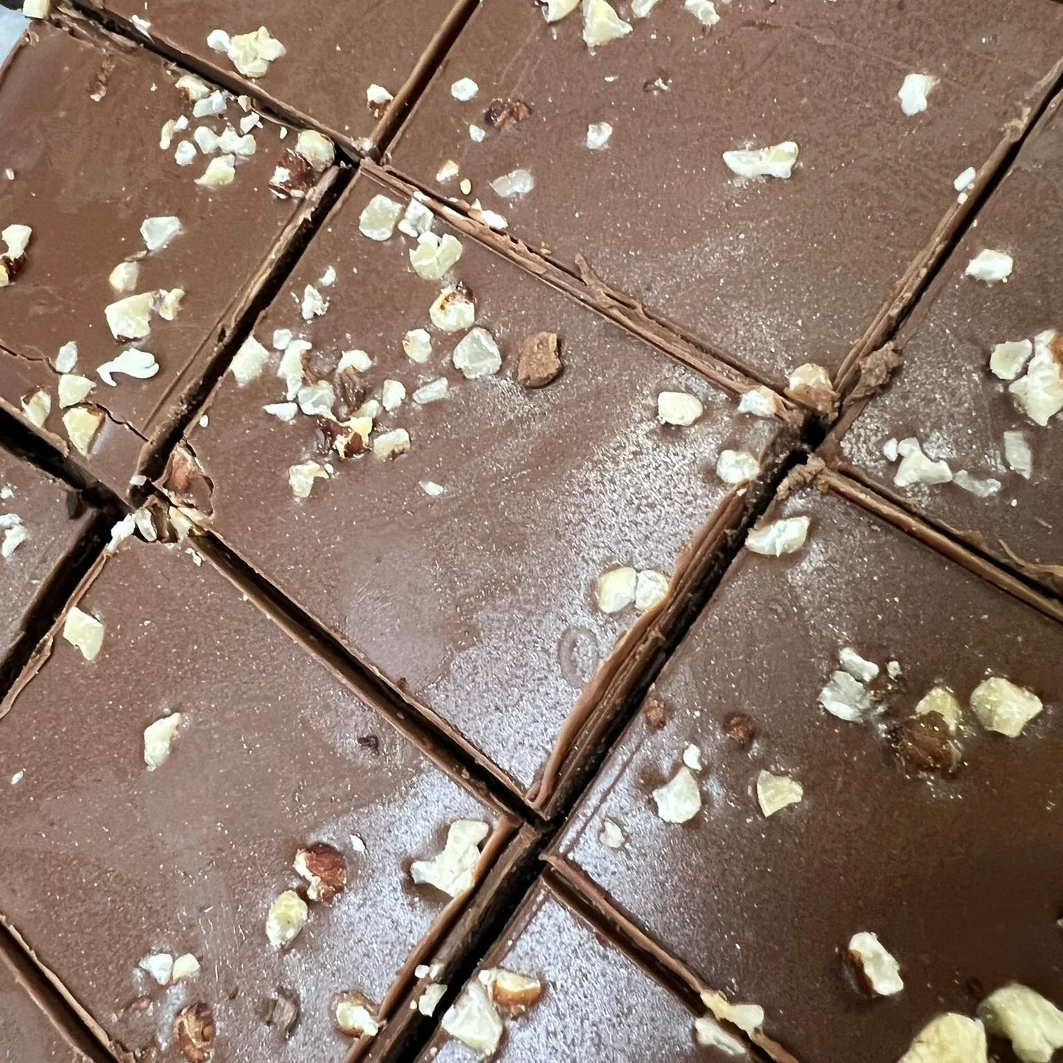 Hazelnut Ganache Brownie Piece