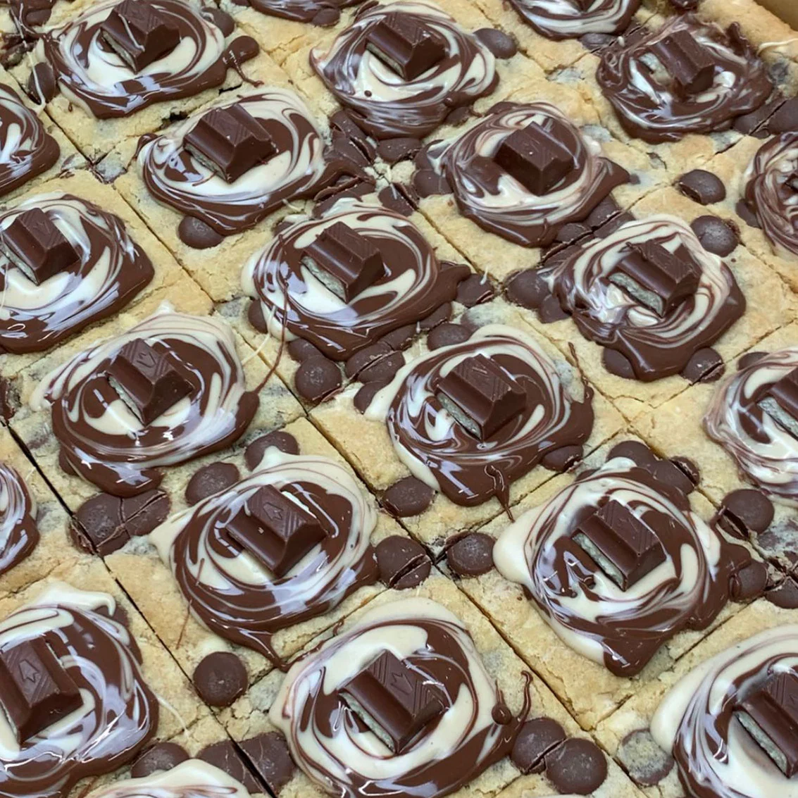 Kinder & Nutella Cookie Piece