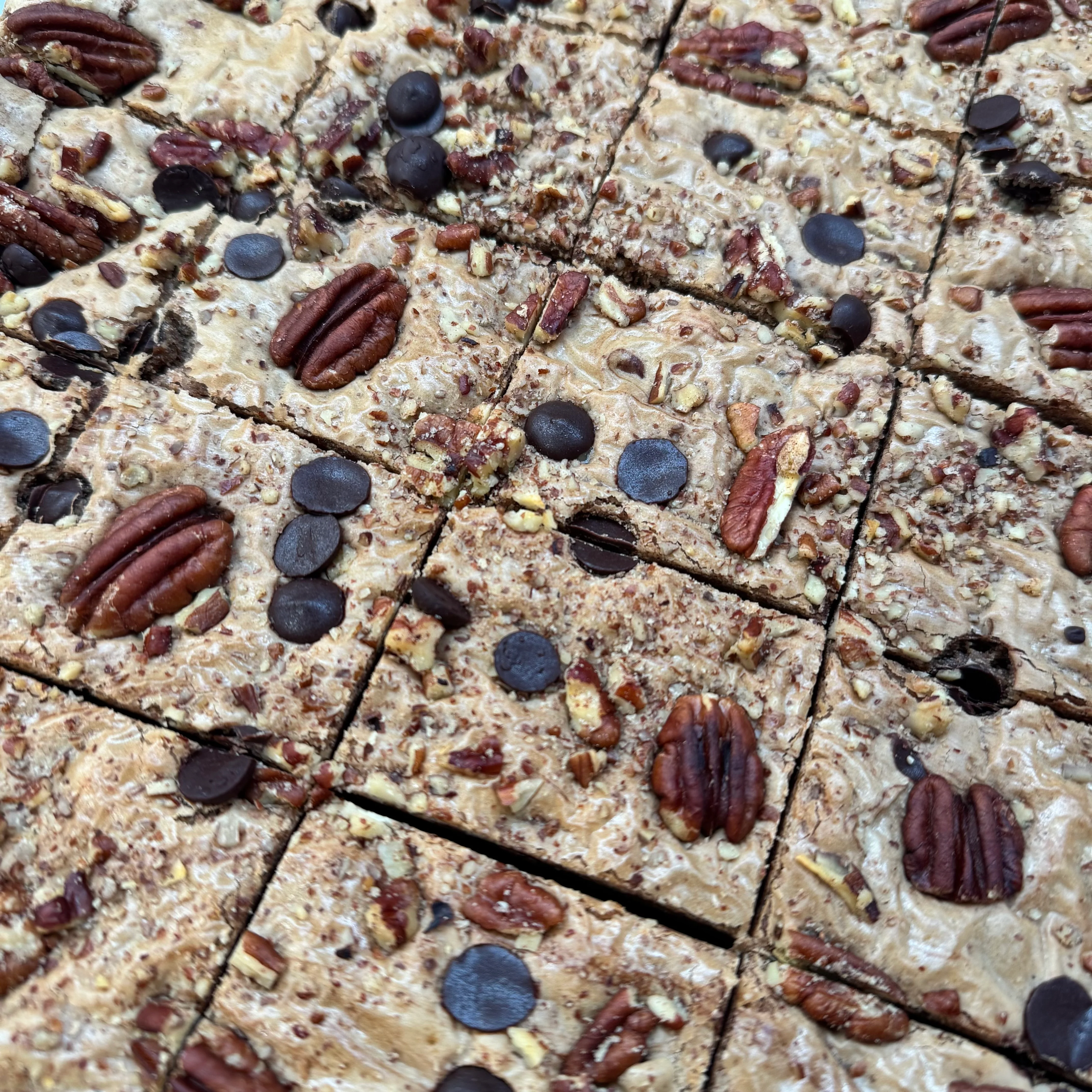 Maple & Pecan Brown Sugar Blondie Piece