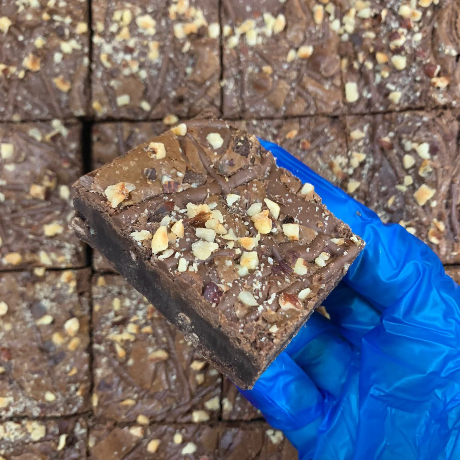 Nutella Brownie Piece