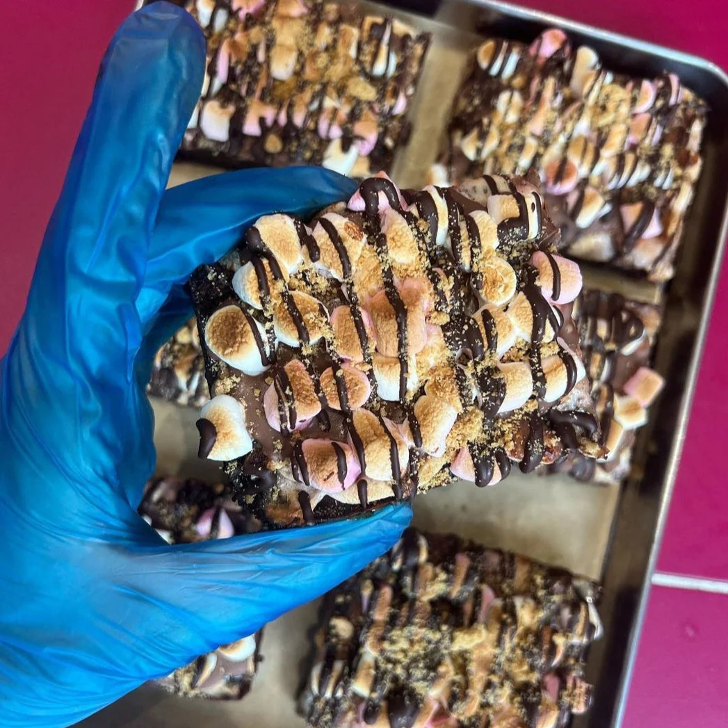Cinnamon S’mores MARSHMALLOW Brownie Piece (Veggie)