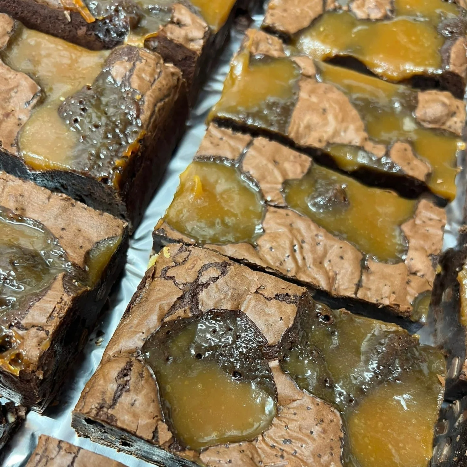 Salted Caramel Brownie Piece